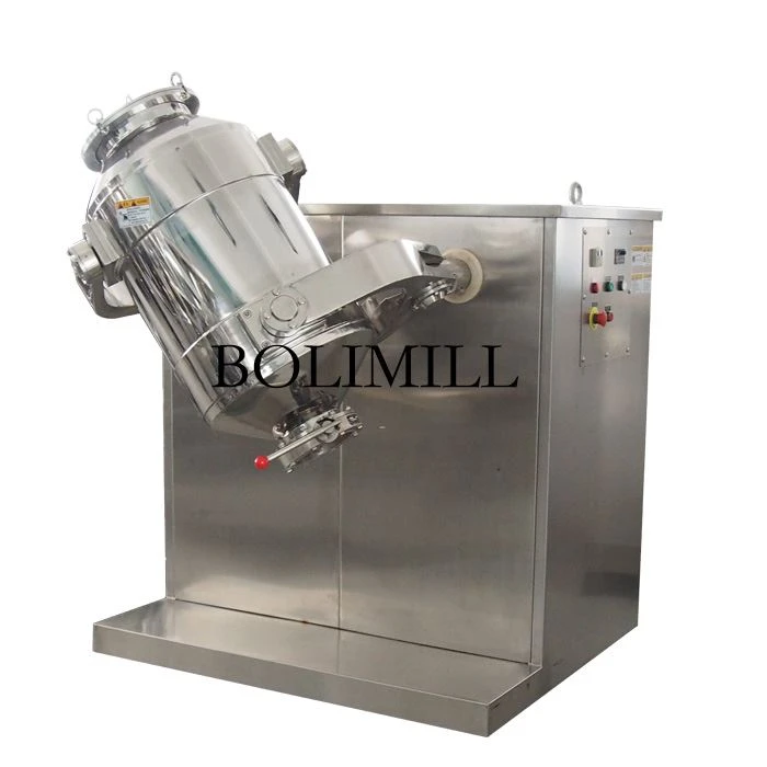 Pharmaceutical Turbula 3D Powder Mixer Machine